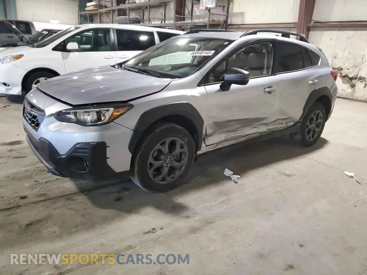 1 Photograph of a damaged car JF2GTHRC5NH275357 SUBARU CROSSTREK 2022
