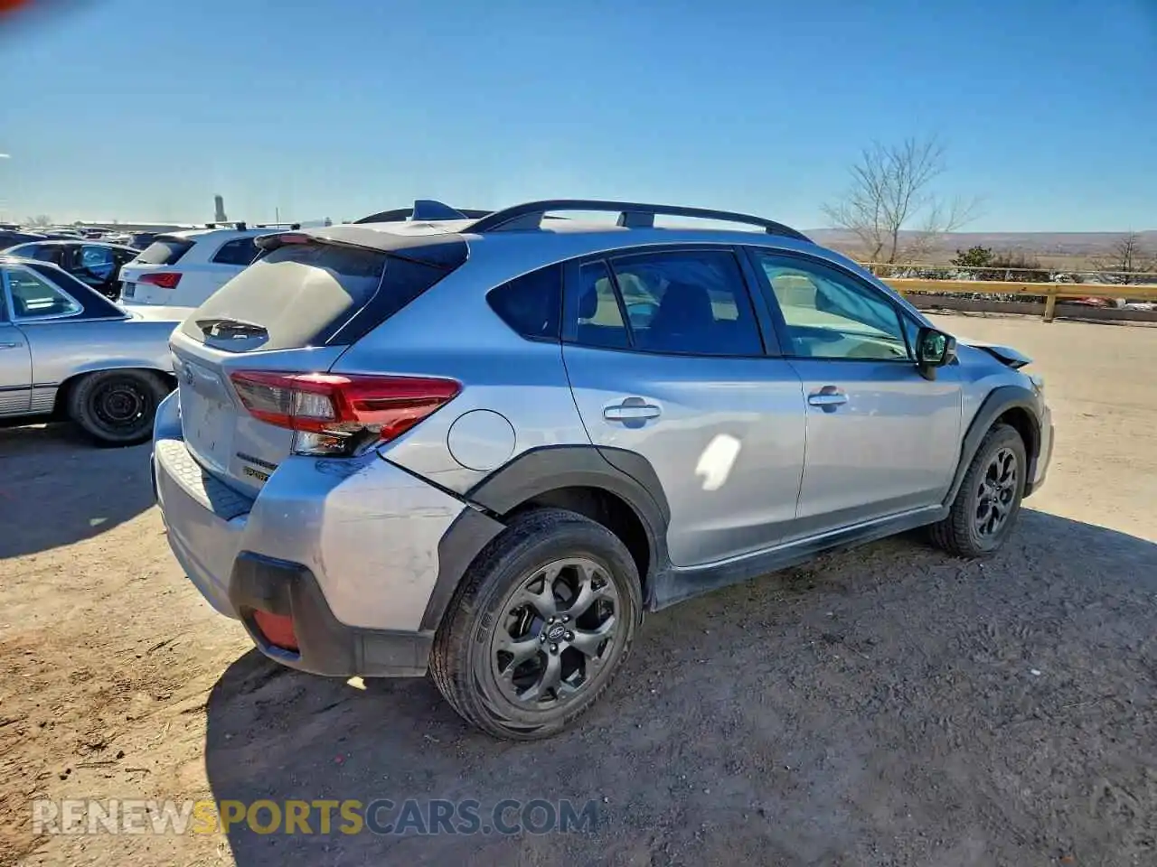 3 Photograph of a damaged car JF2GTHRC9NH214593 SUBARU CROSSTREK 2022