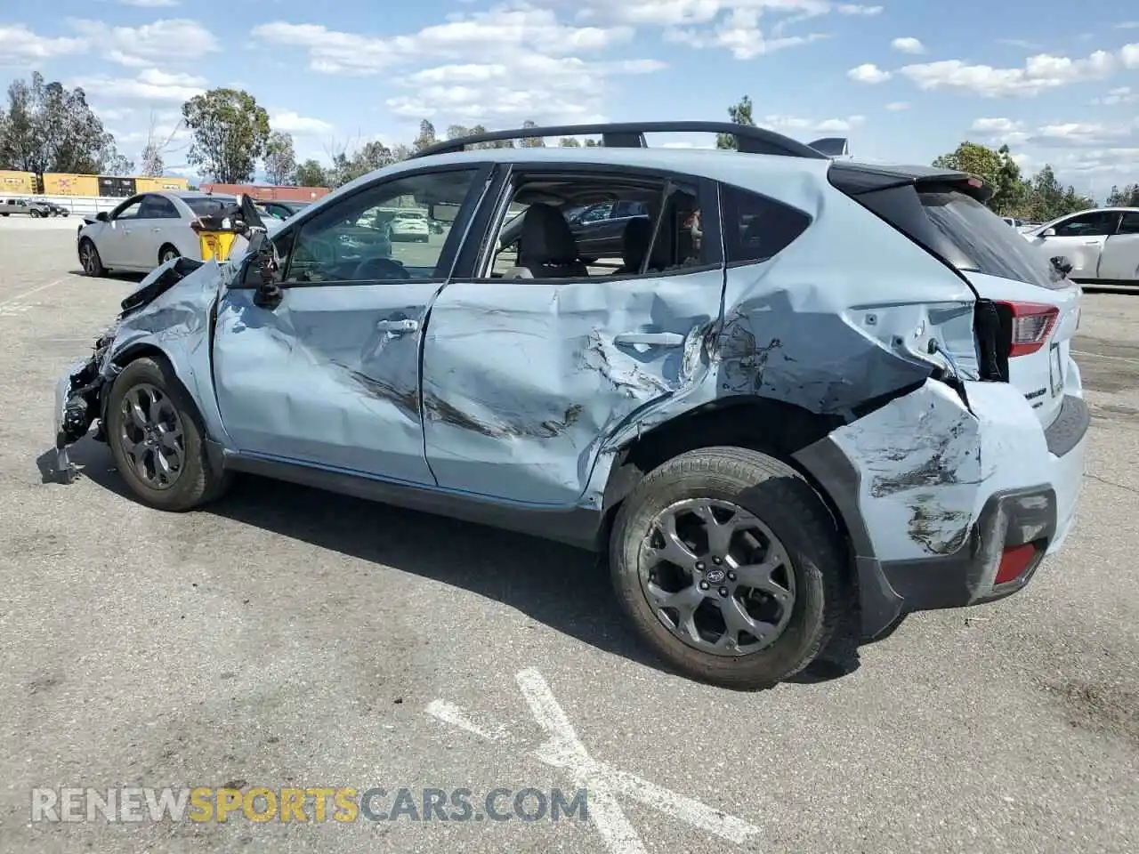 2 Photograph of a damaged car JF2GTHSC0NH219787 SUBARU CROSSTREK 2022