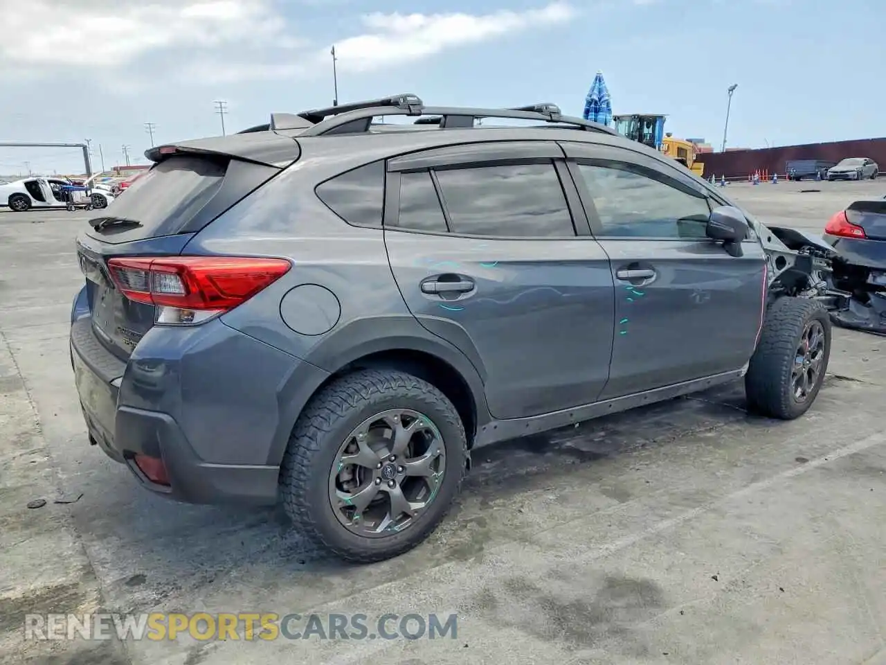 3 Photograph of a damaged car JF2GTHSC1NH206434 SUBARU CROSSTREK 2022