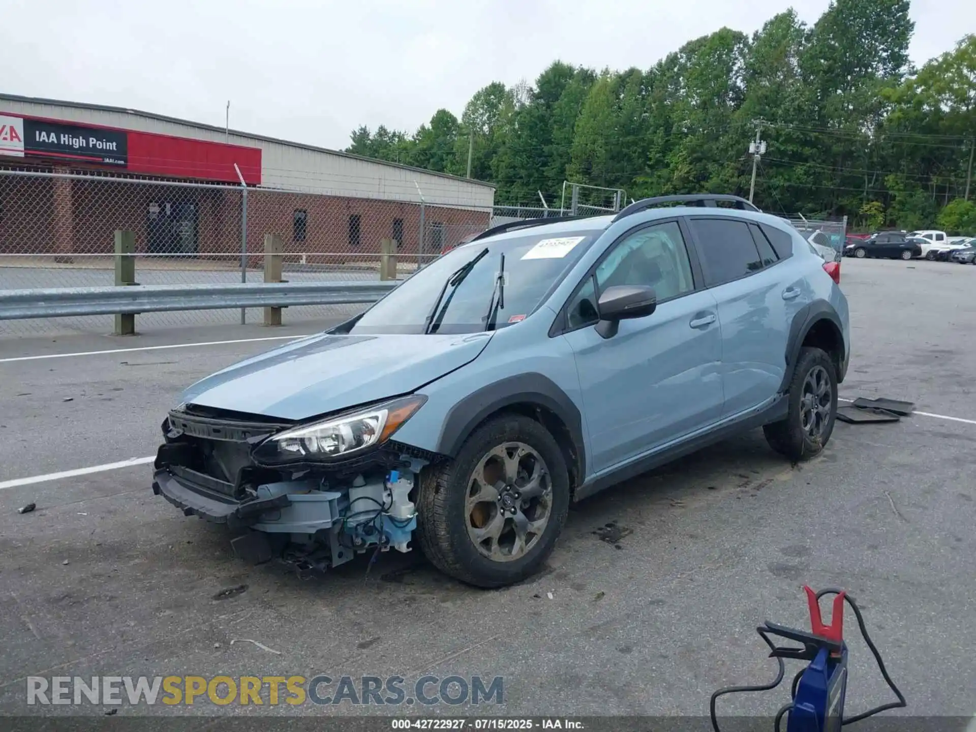 2 Photograph of a damaged car JF2GTHSC1NH208698 SUBARU CROSSTREK 2022