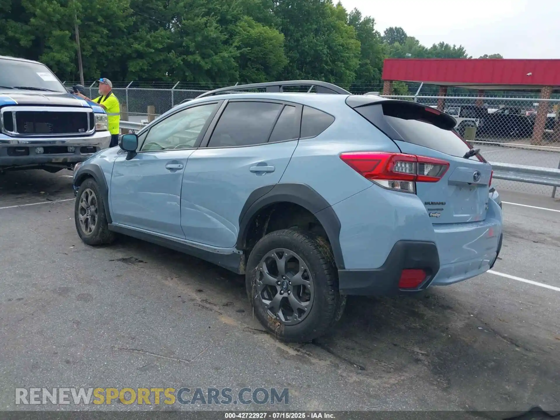 3 Photograph of a damaged car JF2GTHSC1NH208698 SUBARU CROSSTREK 2022