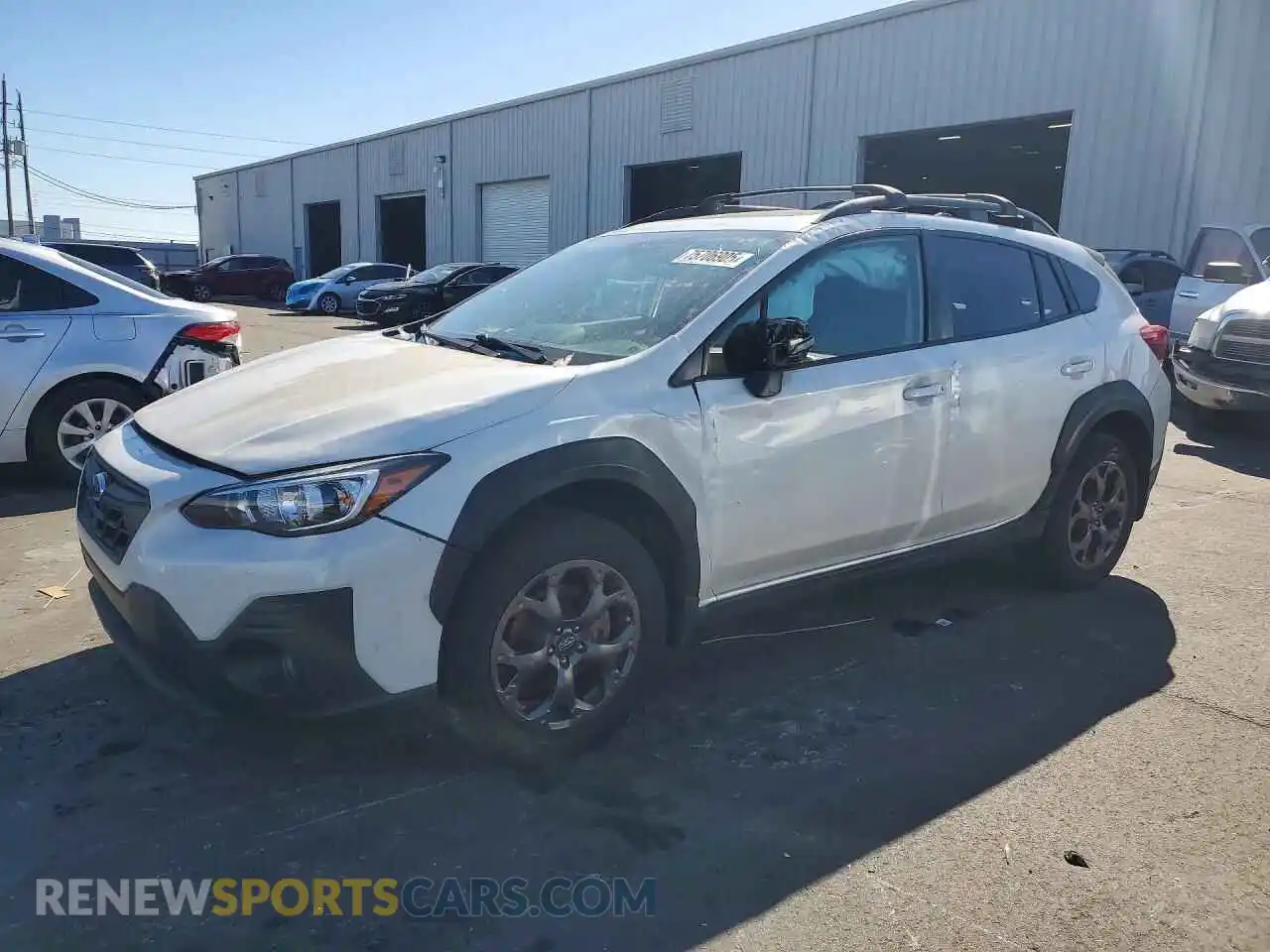 1 Photograph of a damaged car JF2GTHSC3NH210937 SUBARU CROSSTREK 2022