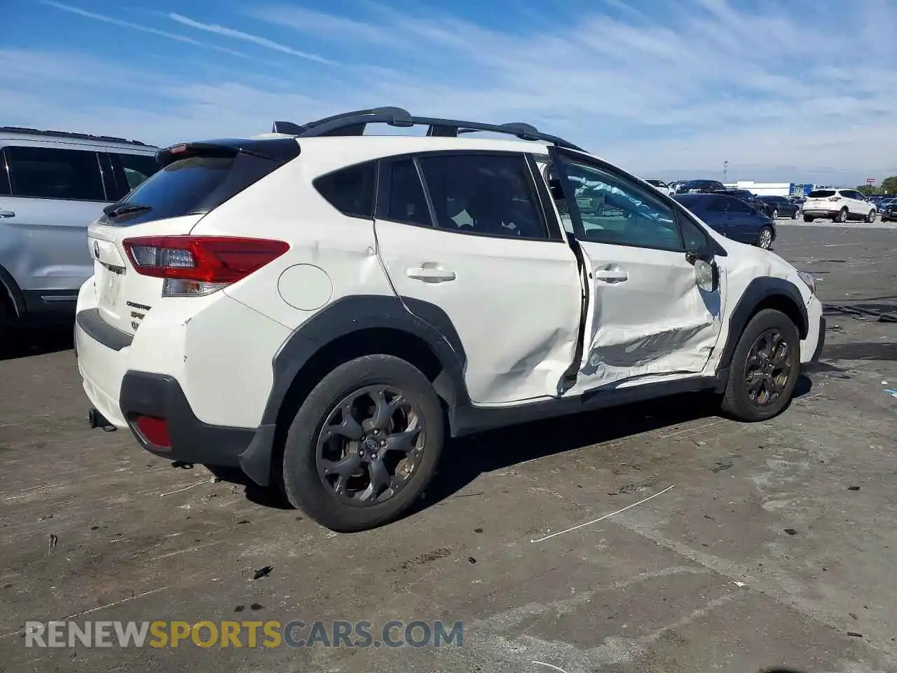 3 Photograph of a damaged car JF2GTHSC3NH210937 SUBARU CROSSTREK 2022