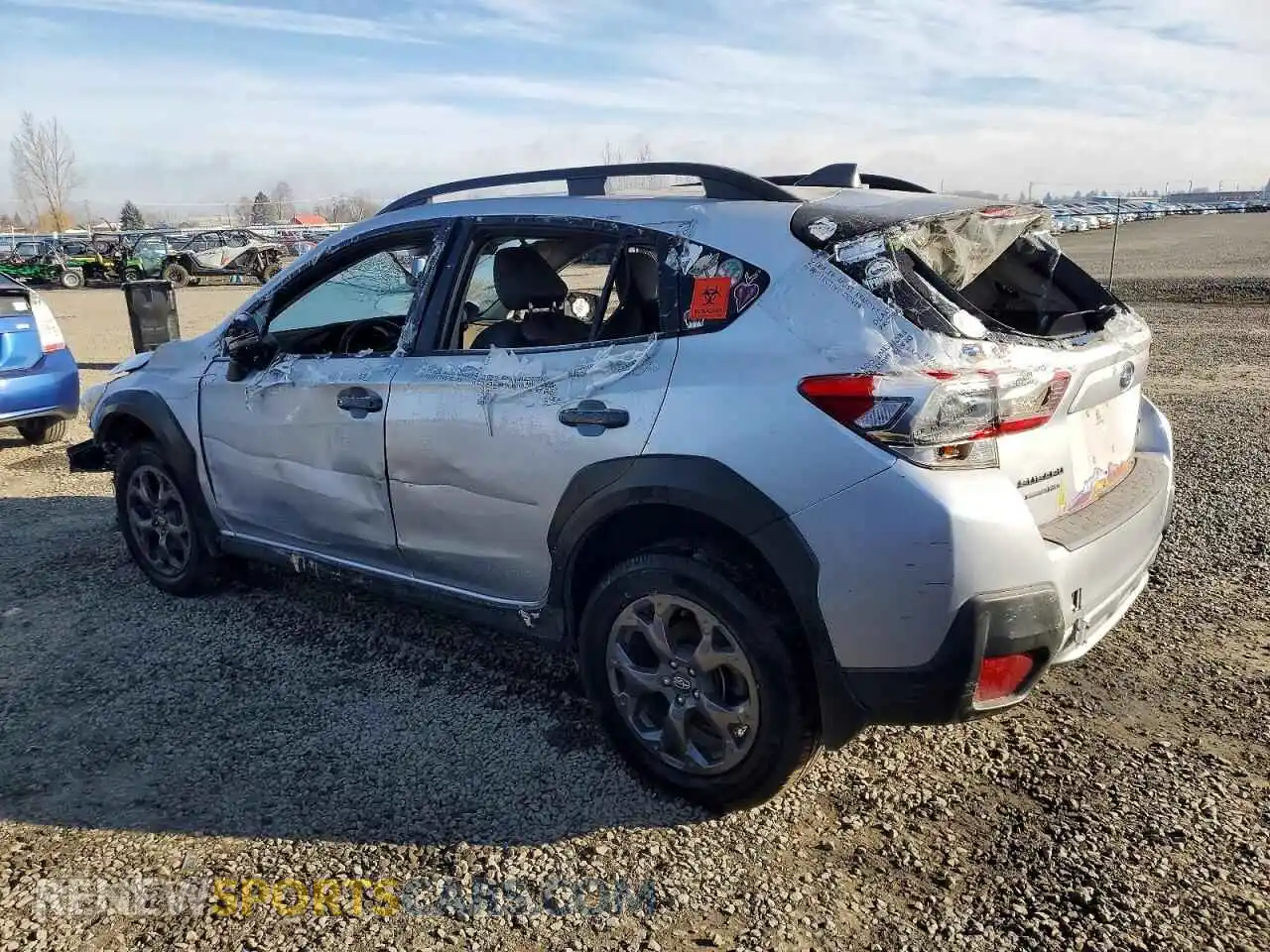 2 Фотография поврежденного автомобиля JF2GTHSC3NH225132 SUBARU CROSSTREK 2022