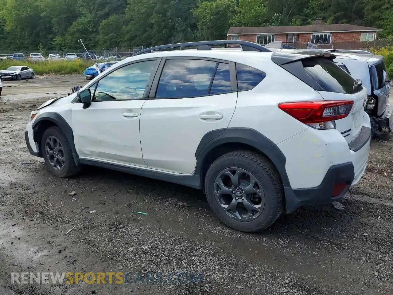 2 Photograph of a damaged car JF2GTHSC3NH231447 SUBARU CROSSTREK 2022