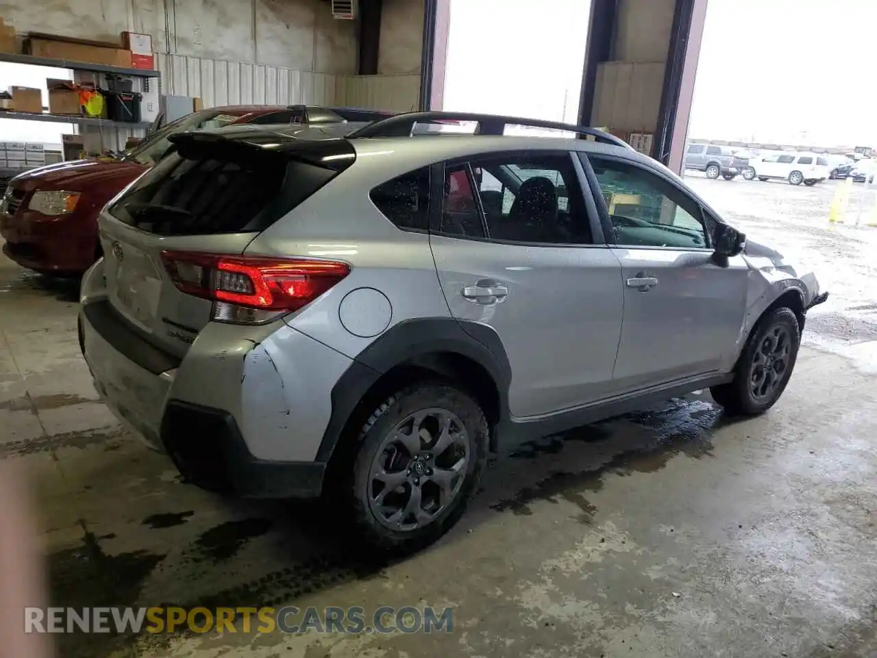 3 Photograph of a damaged car JF2GTHSC3NH232372 SUBARU CROSSTREK 2022