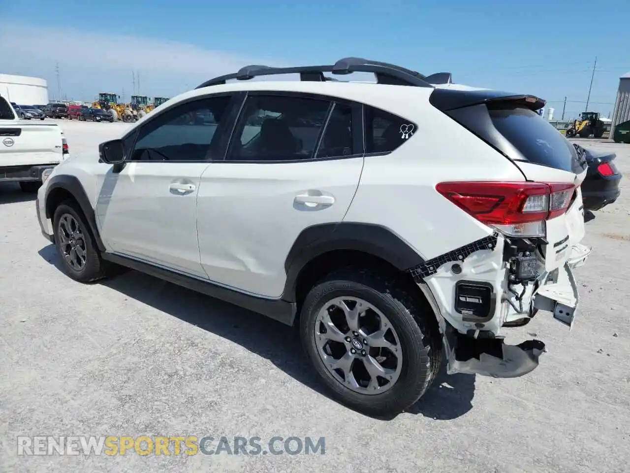 2 Photograph of a damaged car JF2GTHSC3NH280101 SUBARU CROSSTREK 2022