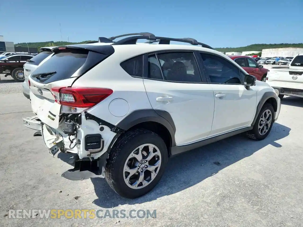 3 Photograph of a damaged car JF2GTHSC3NH280101 SUBARU CROSSTREK 2022