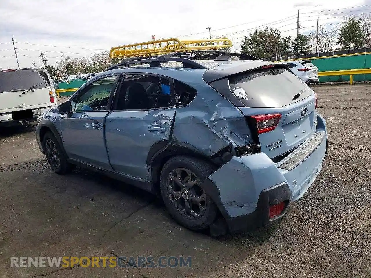 2 Photograph of a damaged car JF2GTHSC4NH202412 SUBARU CROSSTREK 2022