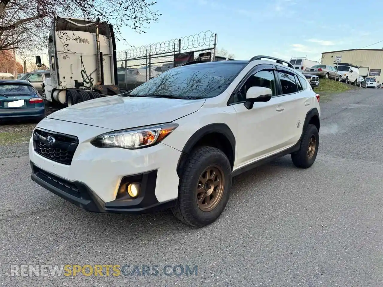 2 Photograph of a damaged car JF2GTHSC4NH235832 SUBARU CROSSTREK 2022