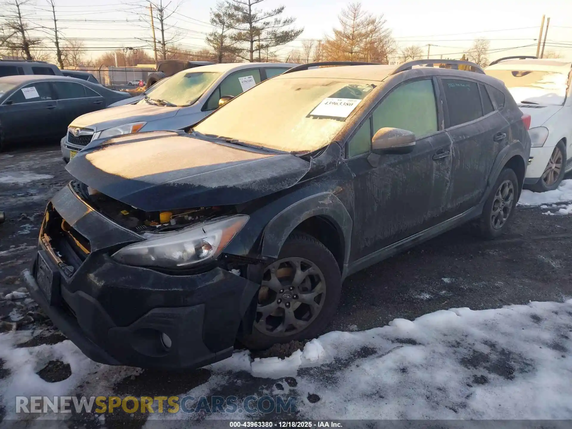 2 Photograph of a damaged car JF2GTHSC4NH238617 SUBARU CROSSTREK 2022