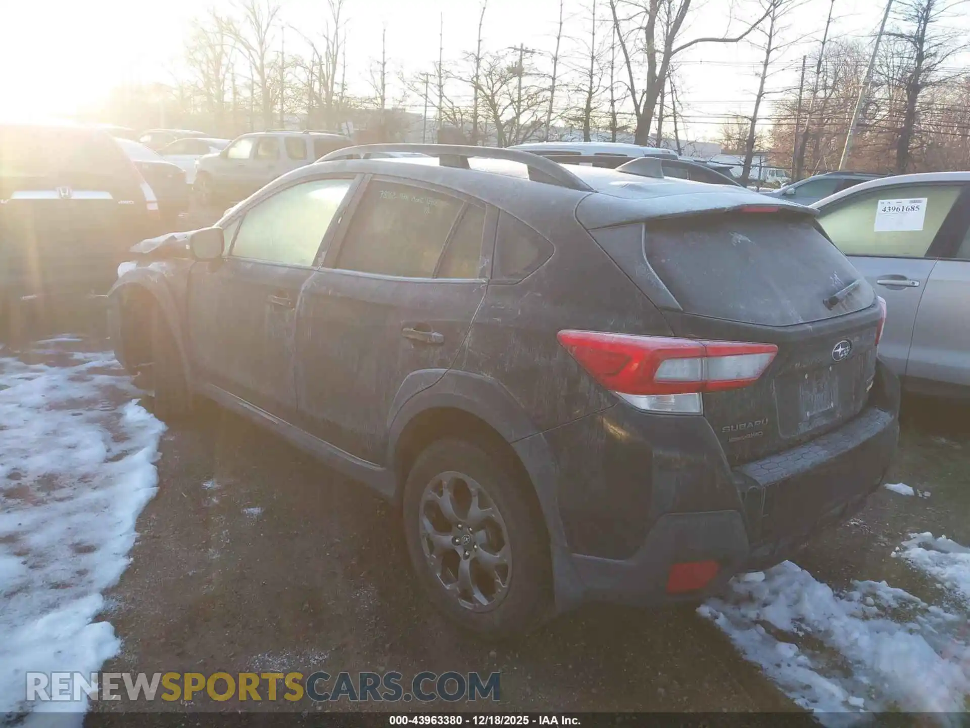 3 Photograph of a damaged car JF2GTHSC4NH238617 SUBARU CROSSTREK 2022
