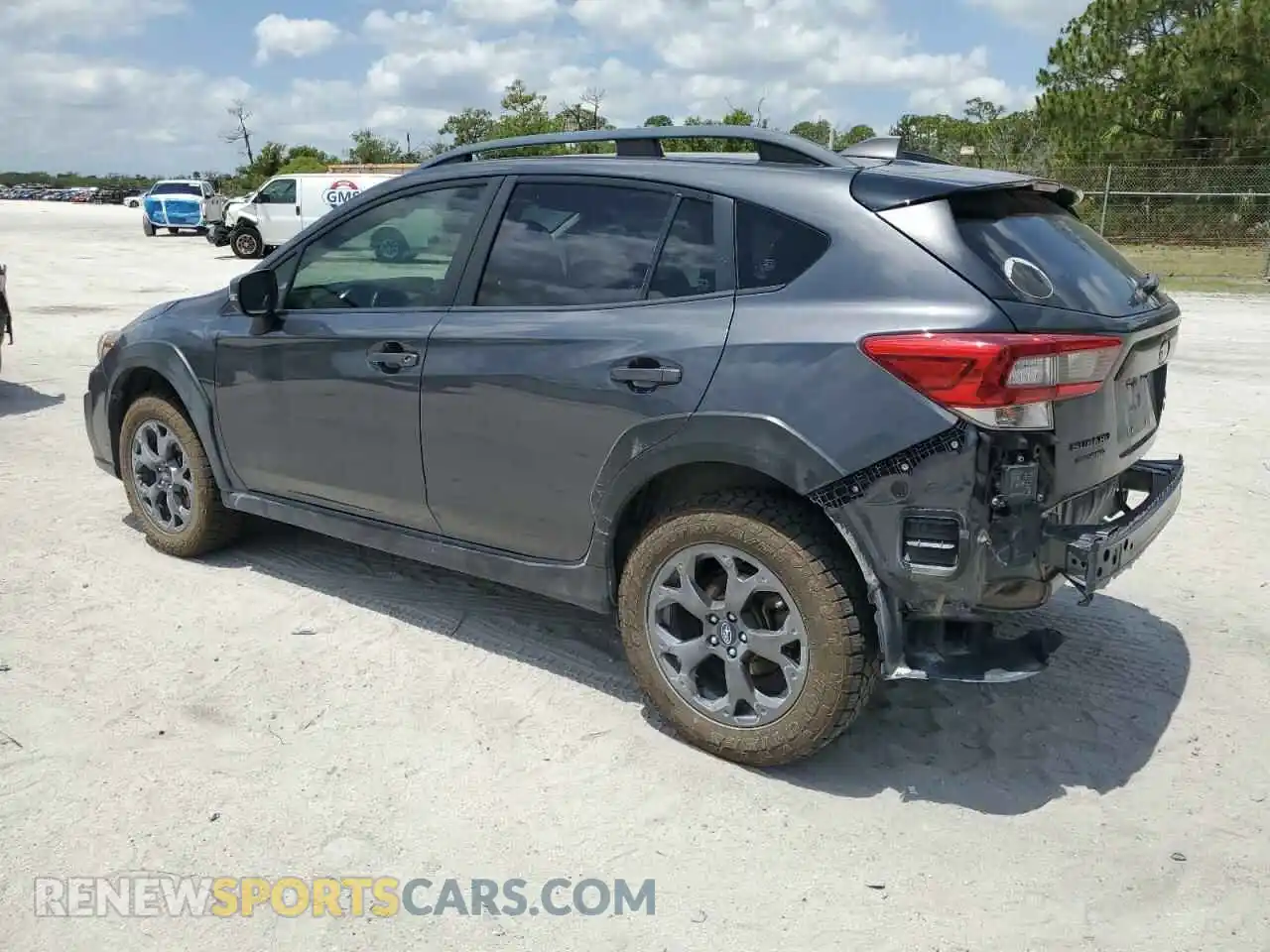 2 Photograph of a damaged car JF2GTHSC5NH219137 SUBARU CROSSTREK 2022