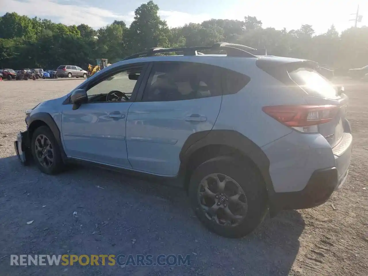 2 Photograph of a damaged car JF2GTHSC5NH232759 SUBARU CROSSTREK 2022