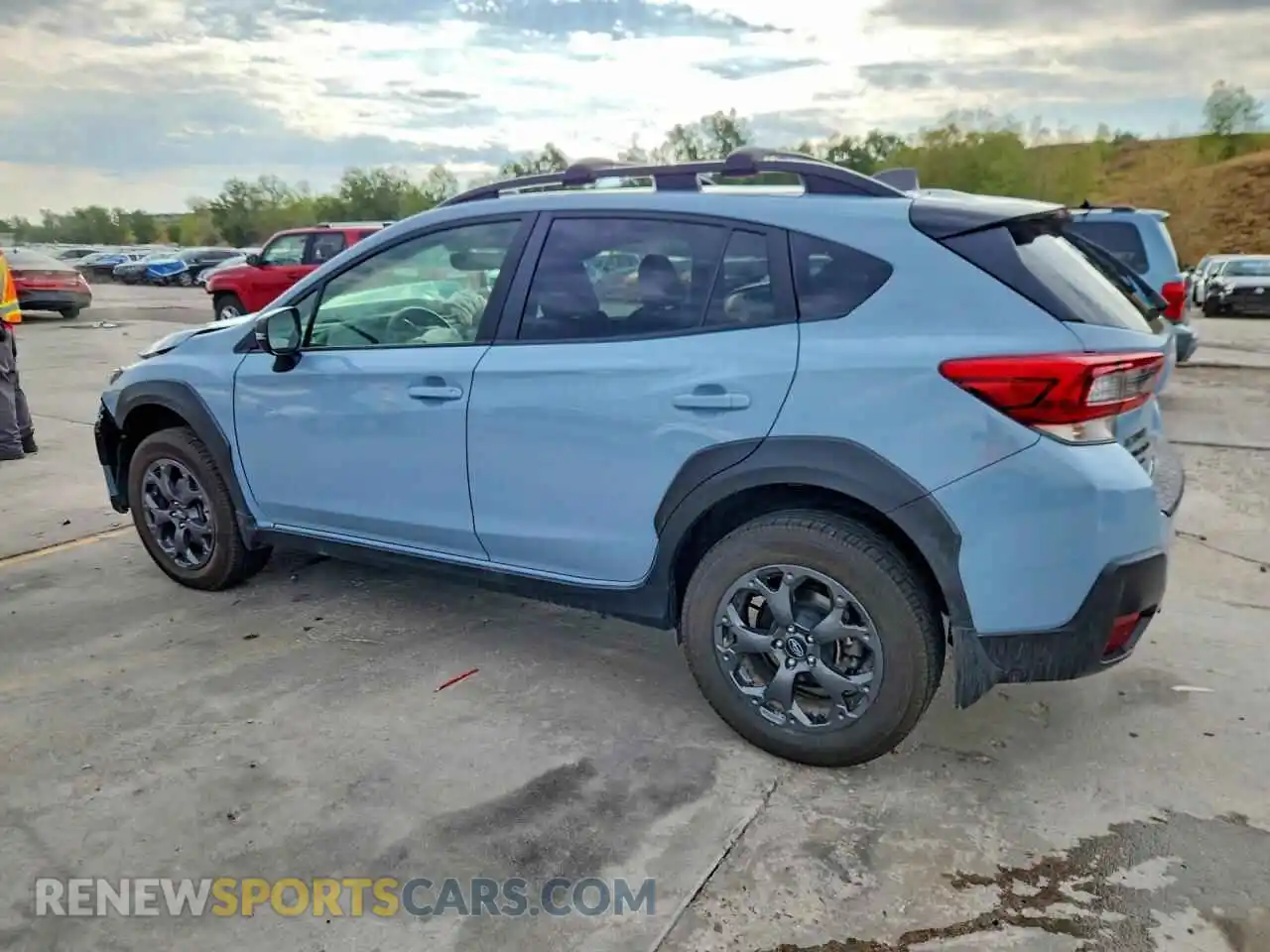 2 Photograph of a damaged car JF2GTHSC5NH270251 SUBARU CROSSTREK 2022
