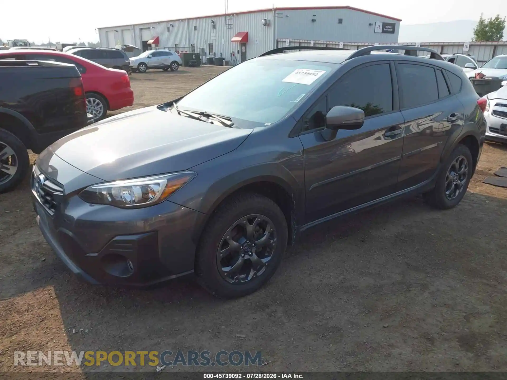 2 Фотография поврежденного автомобиля JF2GTHSC6NH235993 SUBARU CROSSTREK 2022