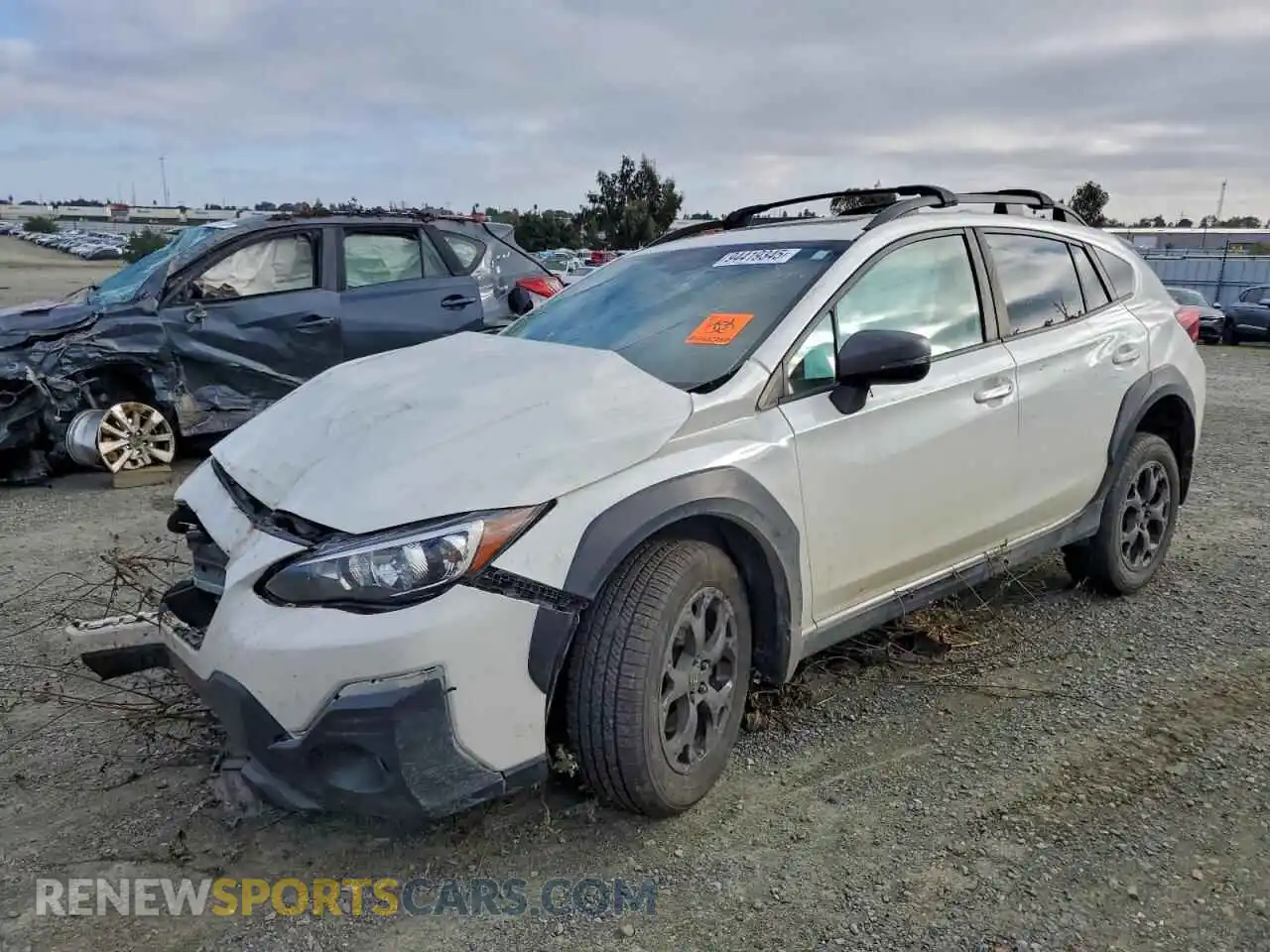 1 Photograph of a damaged car JF2GTHSC6NH282893 SUBARU CROSSTREK 2022