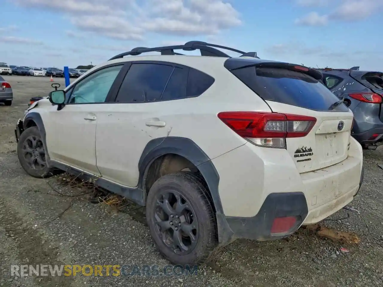 2 Photograph of a damaged car JF2GTHSC6NH282893 SUBARU CROSSTREK 2022