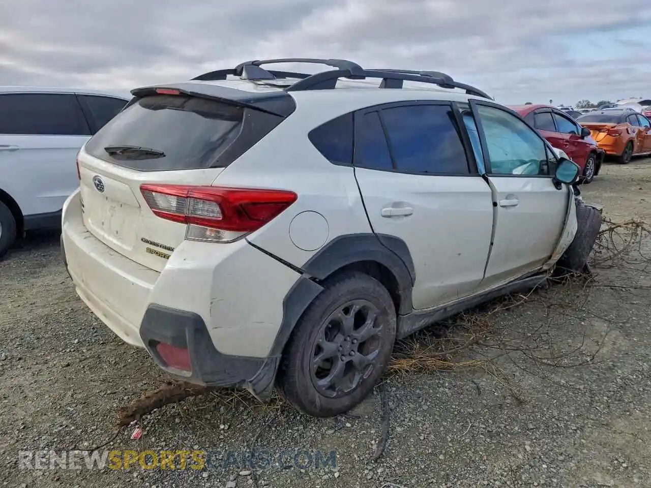 3 Photograph of a damaged car JF2GTHSC6NH282893 SUBARU CROSSTREK 2022