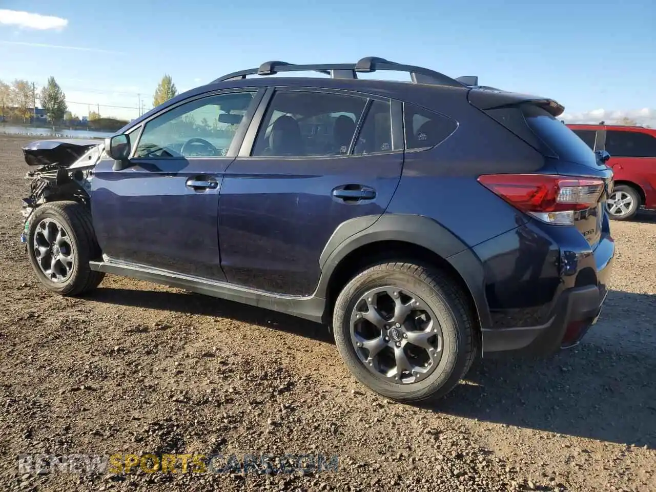 2 Photograph of a damaged car JF2GTHSC7NH239020 SUBARU CROSSTREK 2022