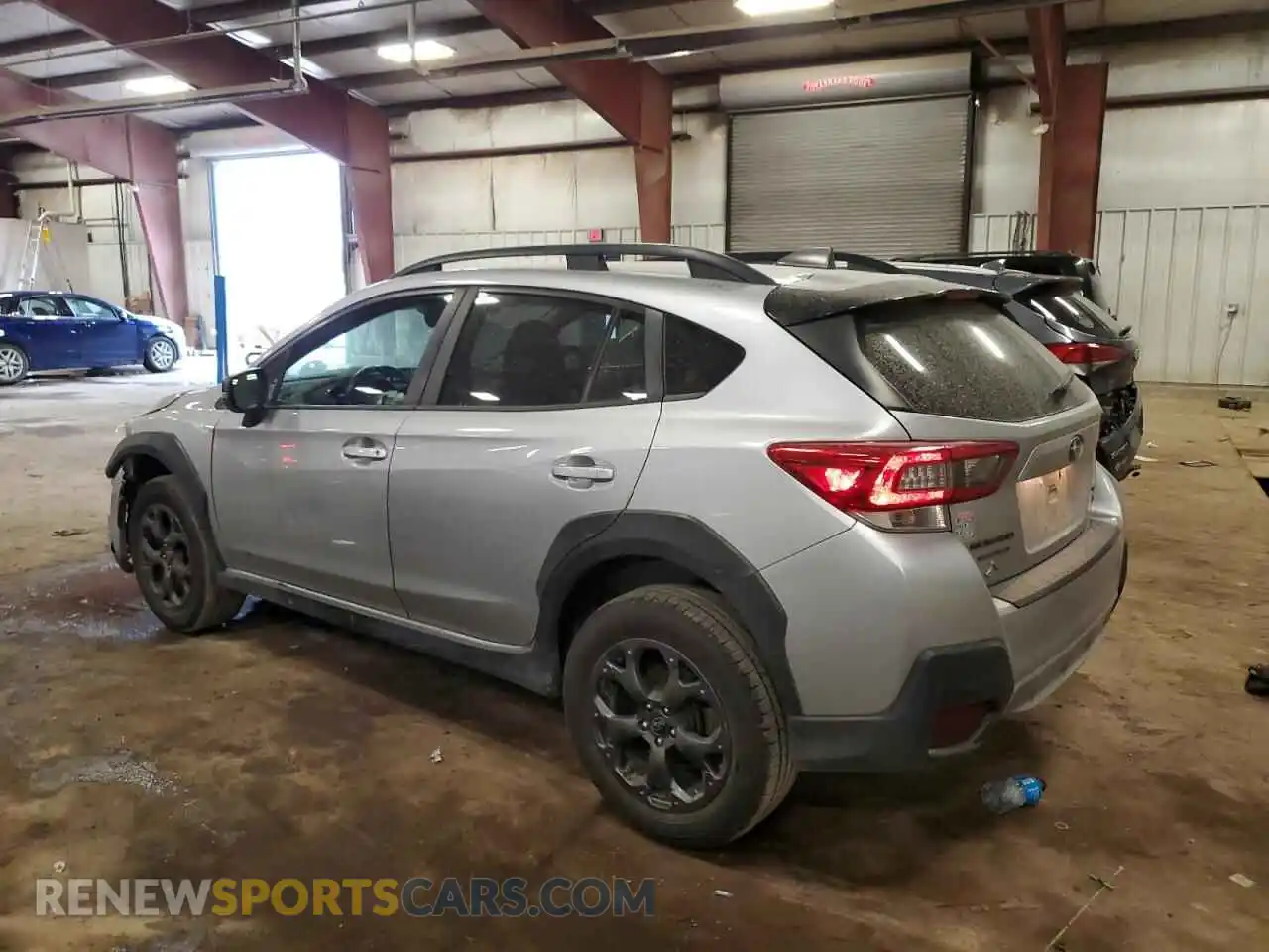 2 Photograph of a damaged car JF2GTHSC9NH205144 SUBARU CROSSTREK 2022