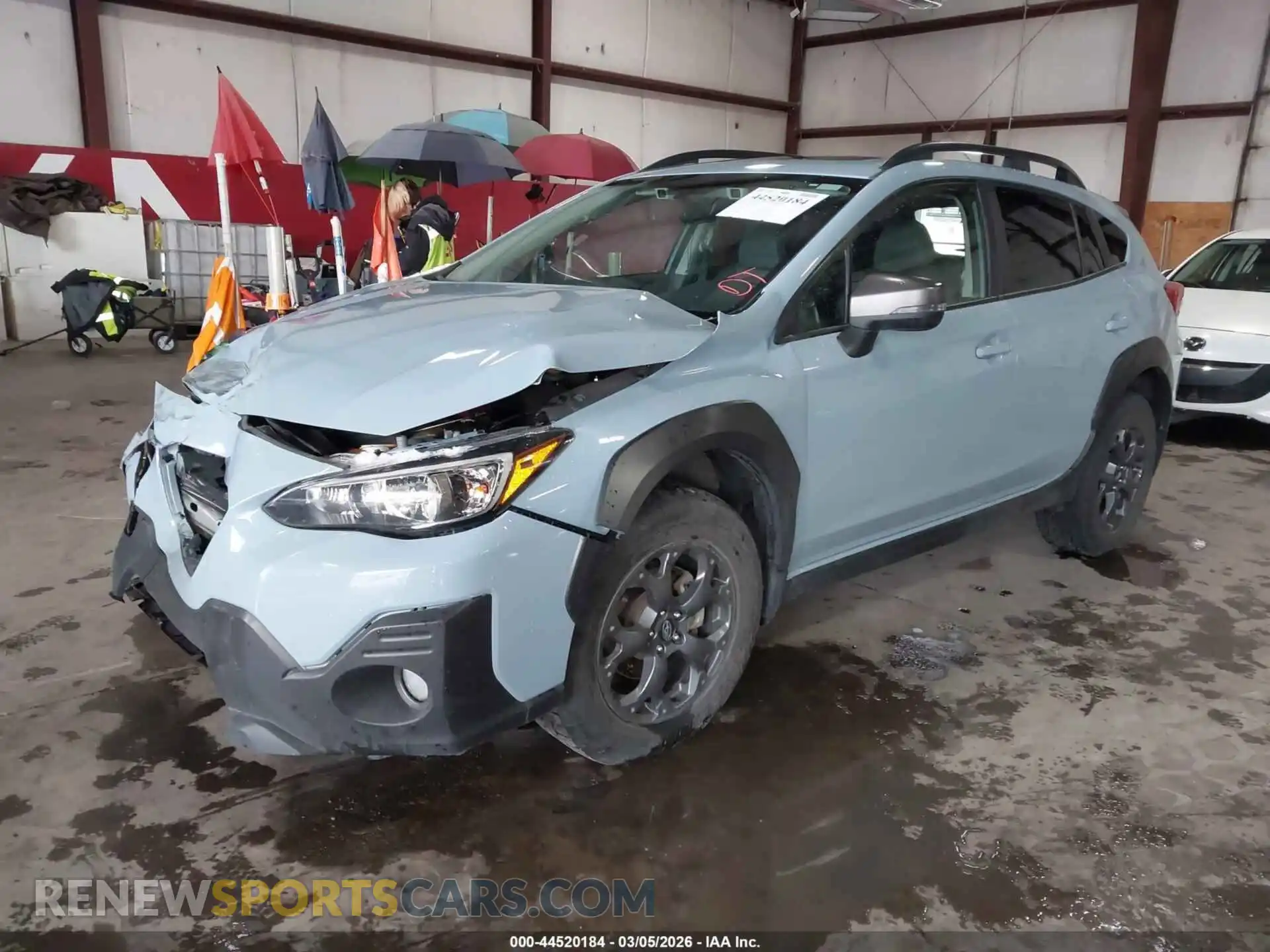 2 Photograph of a damaged car JF2GTHSC9NH235924 SUBARU CROSSTREK 2022