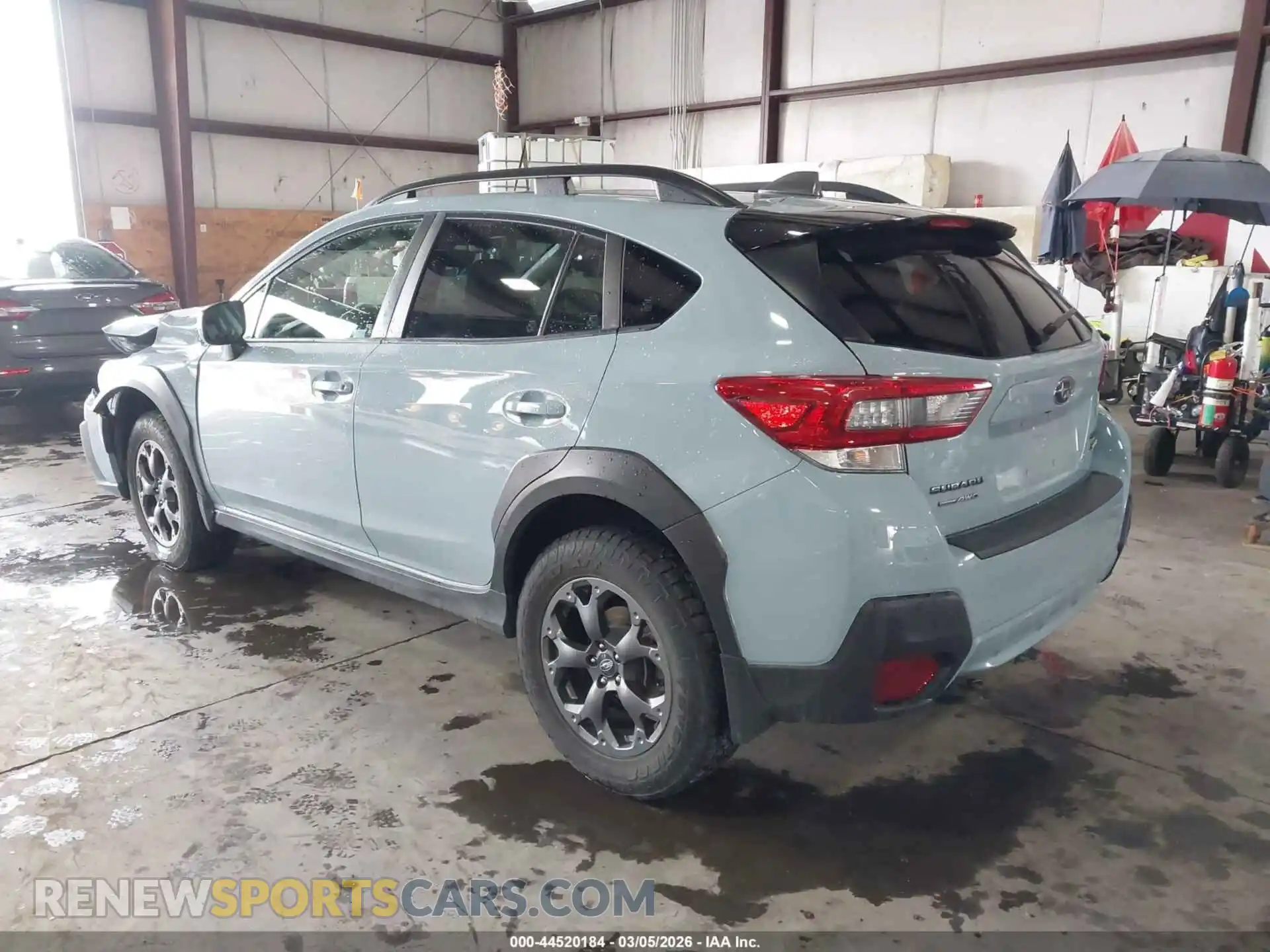 3 Photograph of a damaged car JF2GTHSC9NH235924 SUBARU CROSSTREK 2022