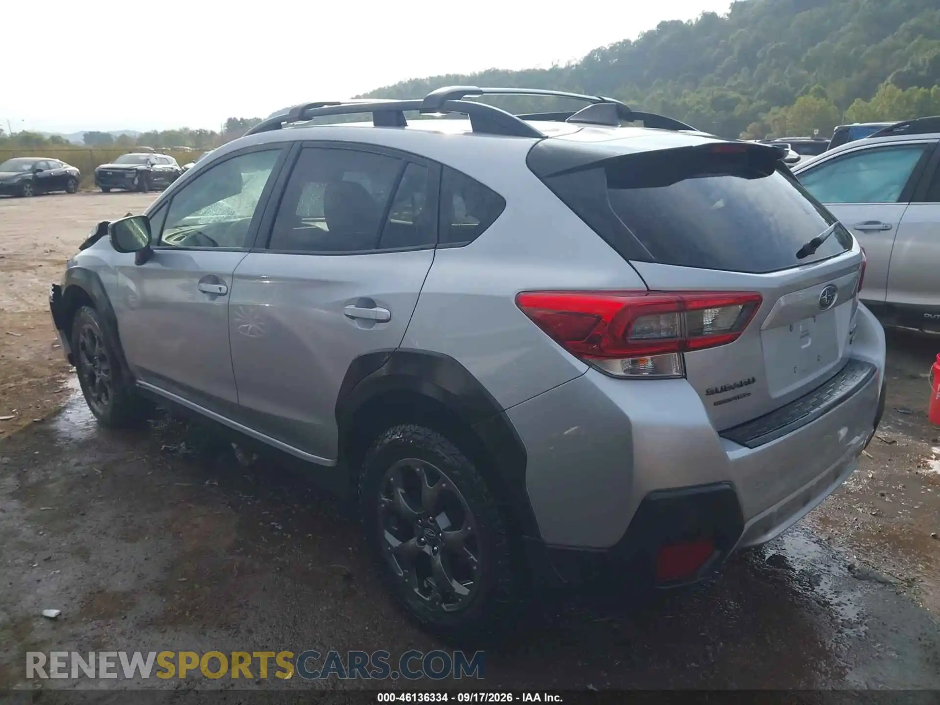 3 Photograph of a damaged car JF2GTHSC9NH257941 SUBARU CROSSTREK 2022