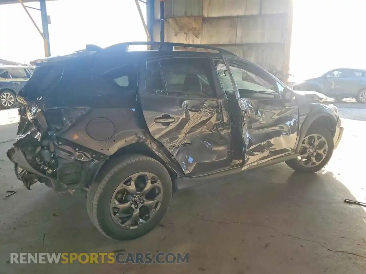 3 fotografías del automóvil dañado JF2GTHSCXNH270133 SUBARU CROSSTREK 2022