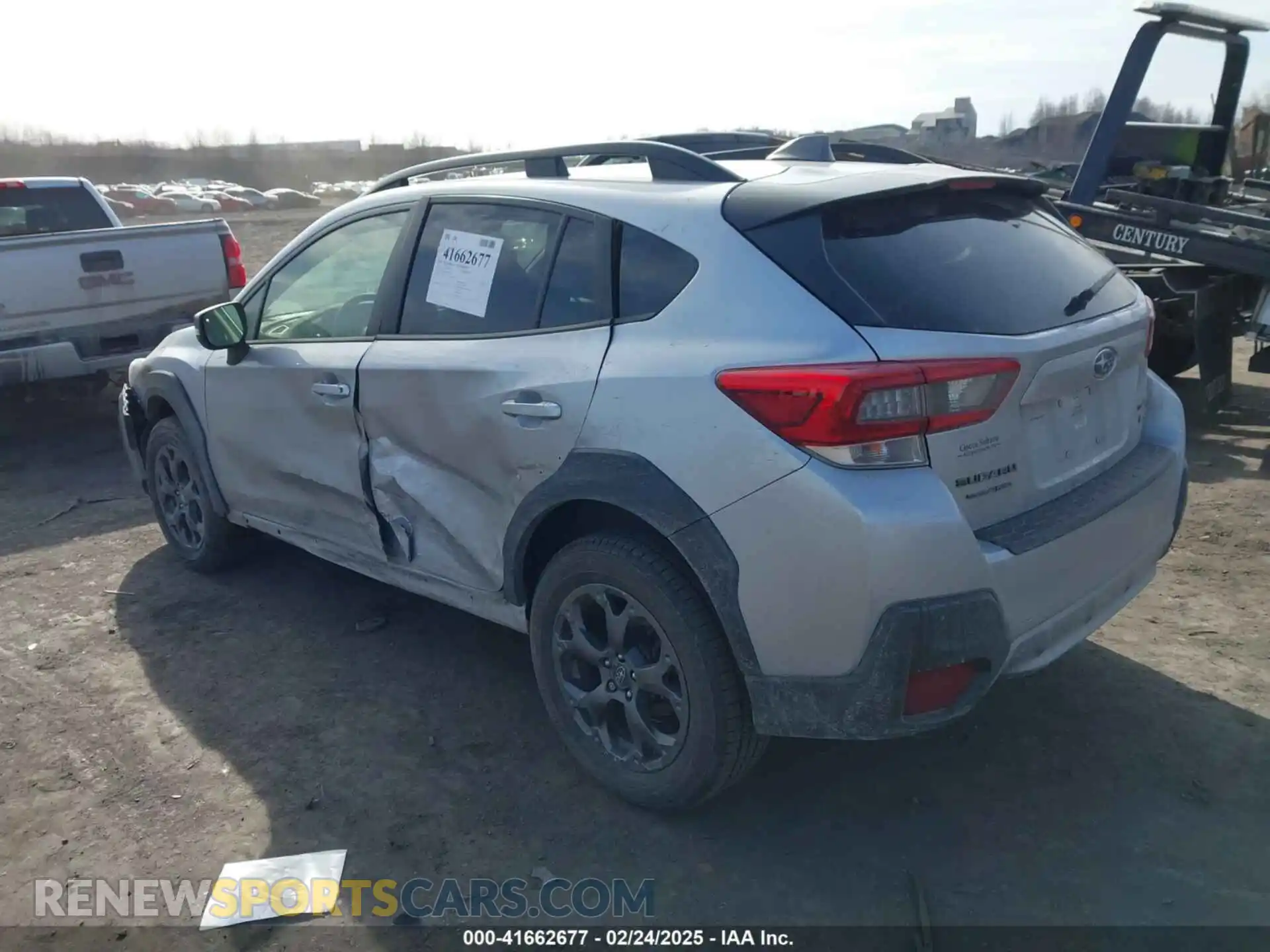 3 Фотография поврежденного автомобиля JF2GTHSCXNH278426 SUBARU CROSSTREK 2022