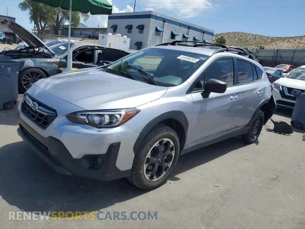1 Photograph of a damaged car JF2GTABC7P8280810 SUBARU CROSSTREK 2023