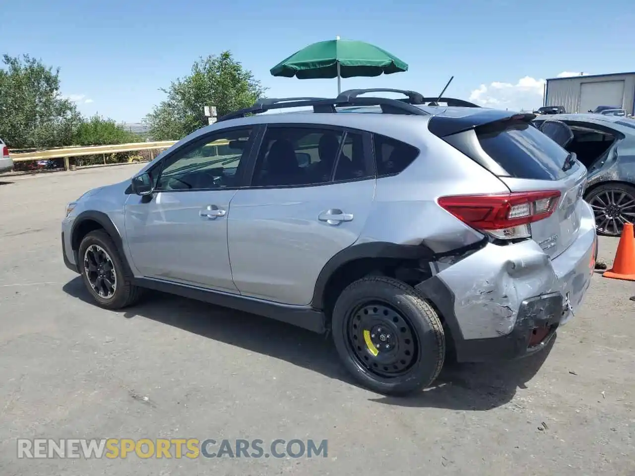 2 Photograph of a damaged car JF2GTABC7P8280810 SUBARU CROSSTREK 2023