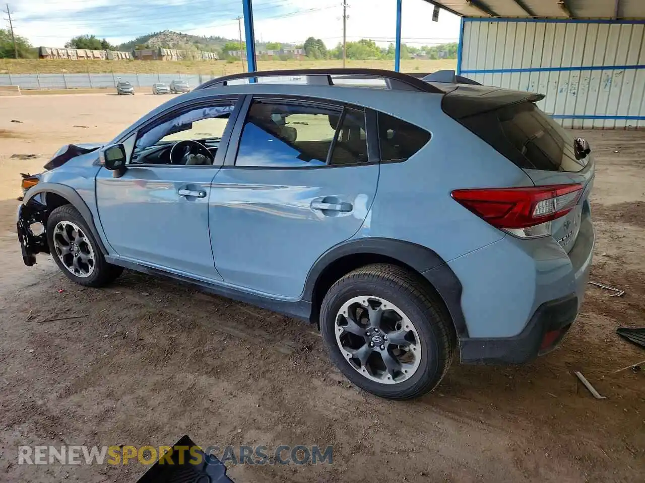 2 Photograph of a damaged car JF2GTAEC6PH304591 SUBARU CROSSTREK 2023