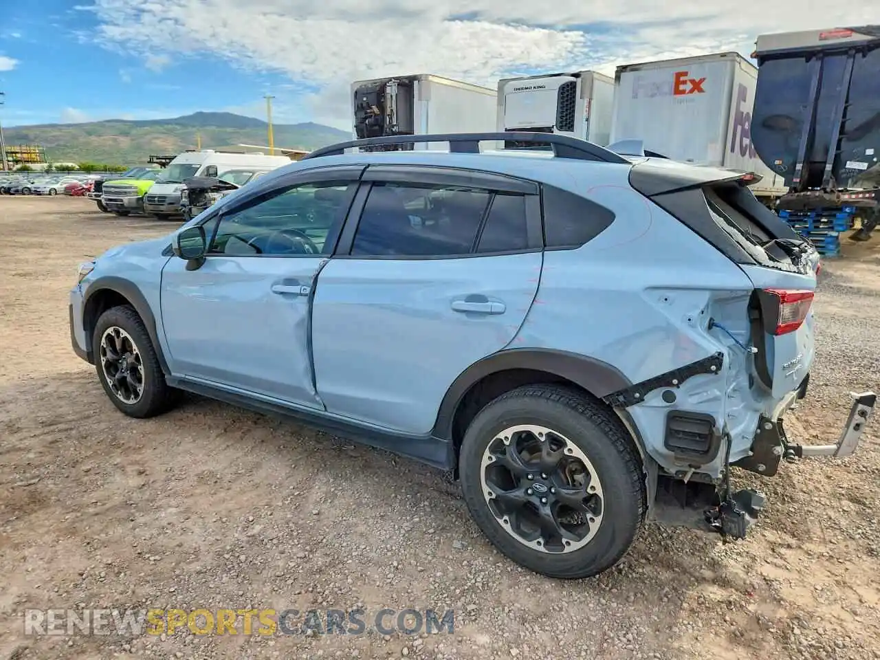 2 Photograph of a damaged car JF2GTAEC8PH319951 SUBARU CROSSTREK 2023