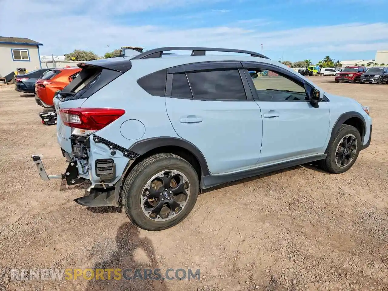 3 Photograph of a damaged car JF2GTAEC8PH319951 SUBARU CROSSTREK 2023