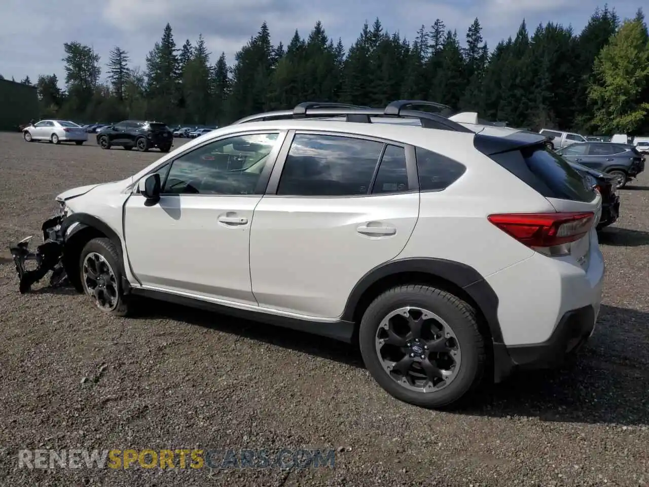 2 Photograph of a damaged car JF2GTAECXPH280280 SUBARU CROSSTREK 2023