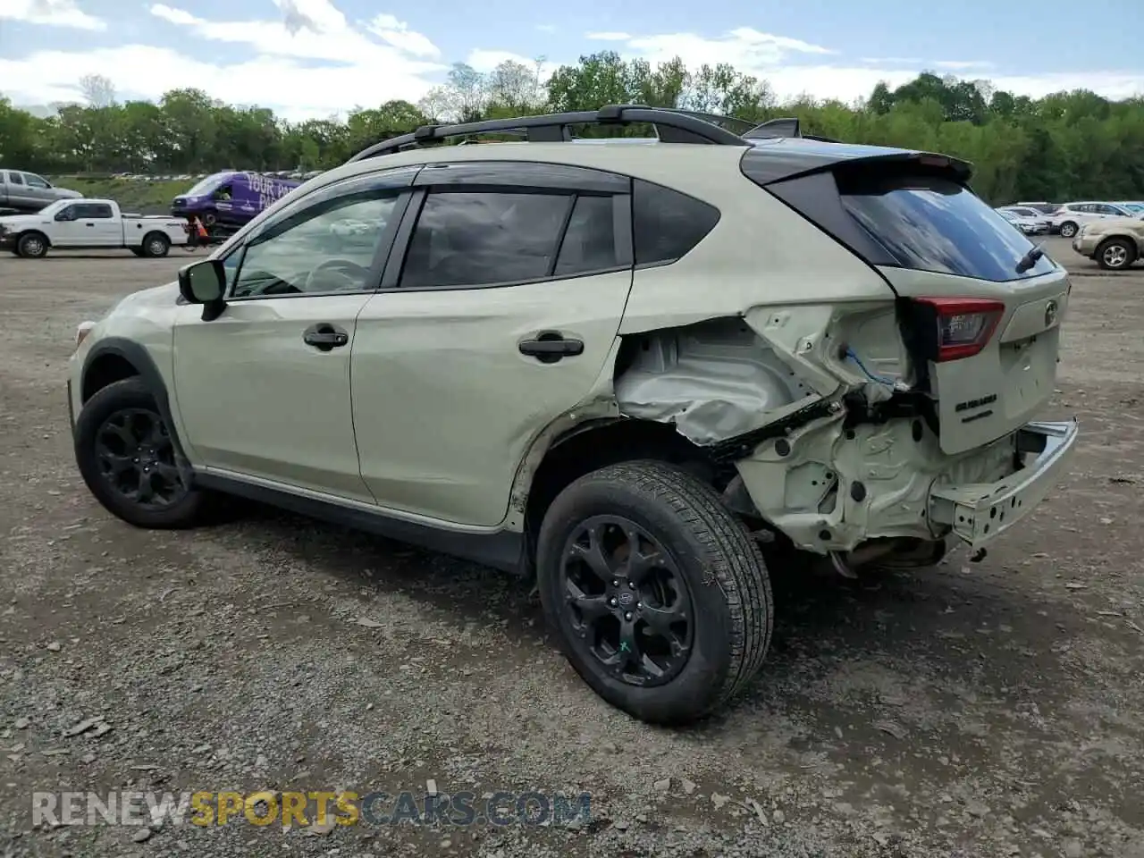 2 Photograph of a damaged car JF2GTAPC0P8226502 SUBARU CROSSTREK 2023