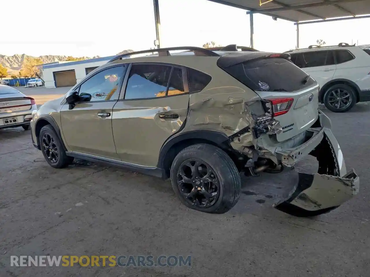 2 Фотография поврежденного автомобиля JF2GTAPC0P8239248 SUBARU CROSSTREK 2023