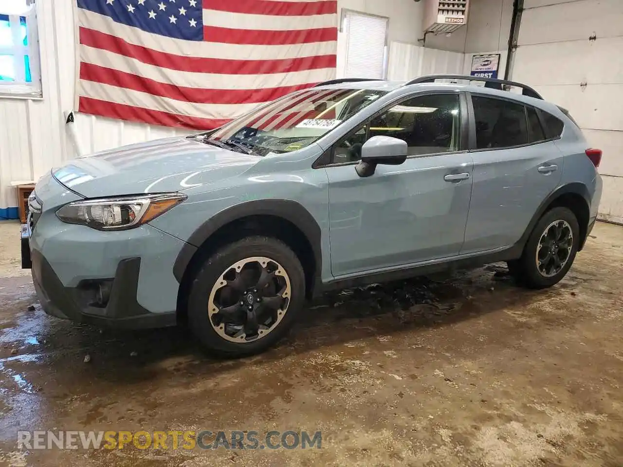 1 Photograph of a damaged car JF2GTAPC0P8252422 SUBARU CROSSTREK 2023