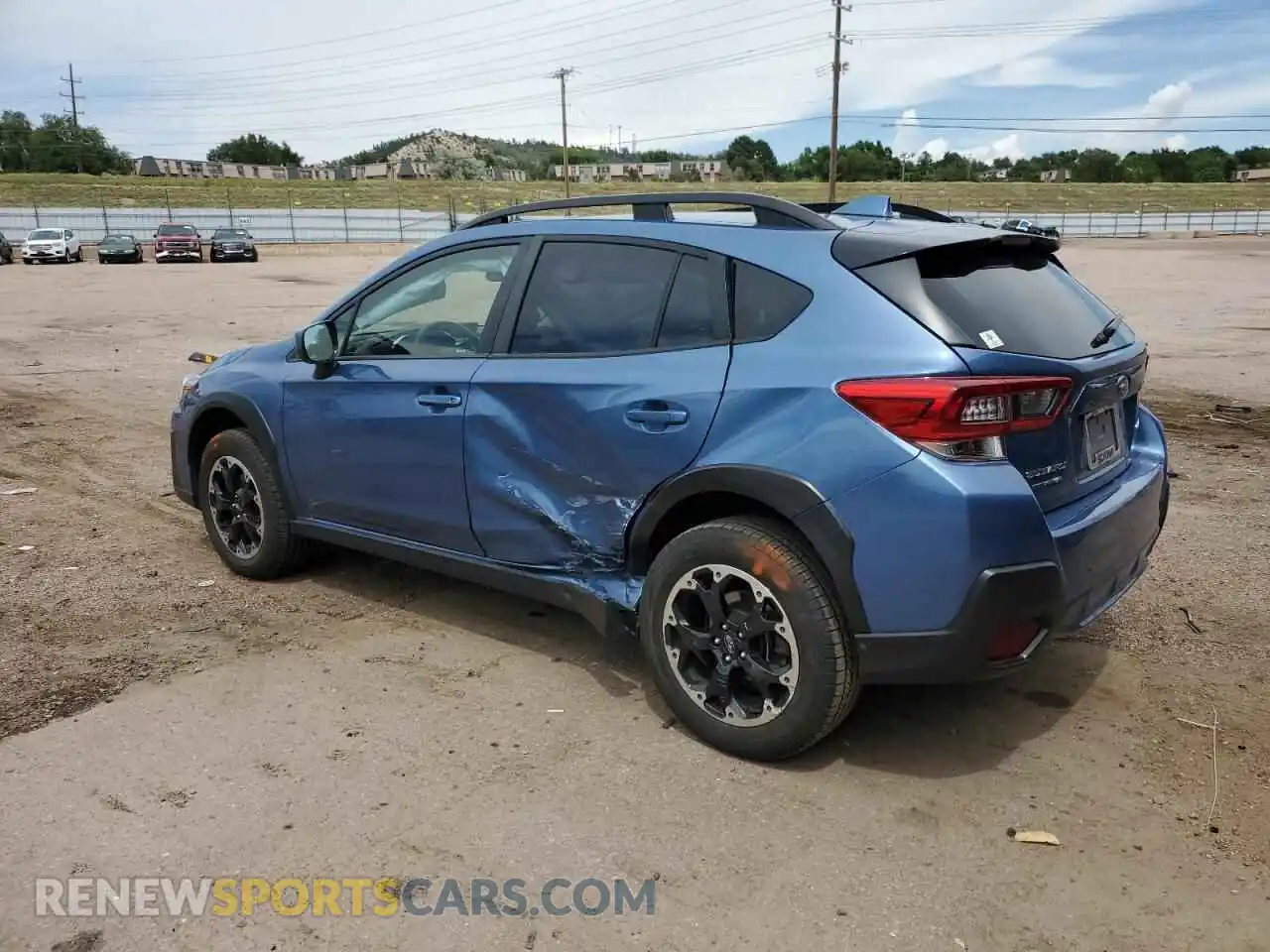 2 Photograph of a damaged car JF2GTAPC0PH254347 SUBARU CROSSTREK 2023