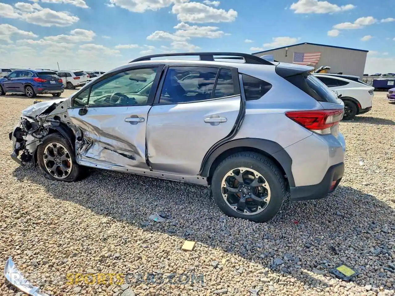 2 Photograph of a damaged car JF2GTAPC0PH258088 SUBARU CROSSTREK 2023