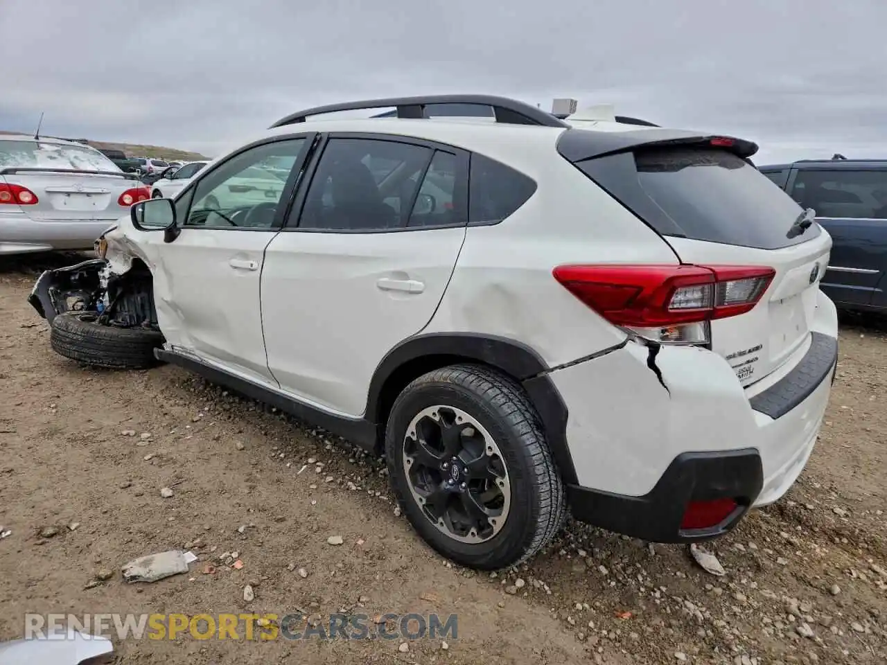 2 Photograph of a damaged car JF2GTAPC1P8219607 SUBARU CROSSTREK 2023