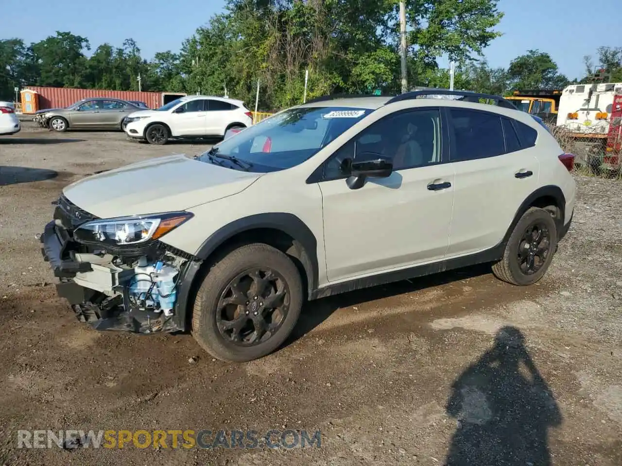 1 Photograph of a damaged car JF2GTAPC1P8227478 SUBARU CROSSTREK 2023