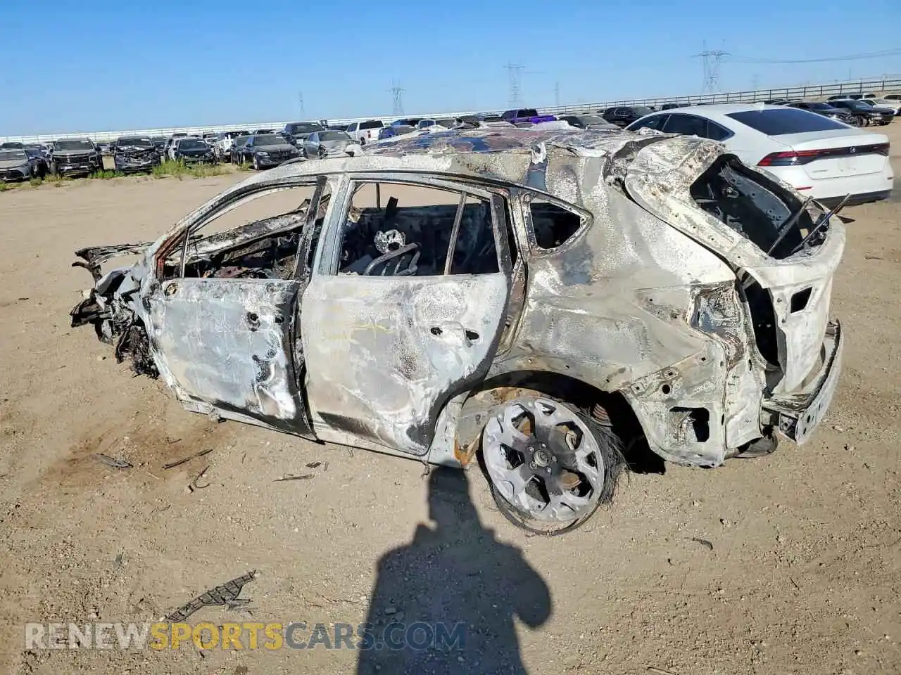2 Photograph of a damaged car JF2GTAPC1PH261243 SUBARU CROSSTREK 2023