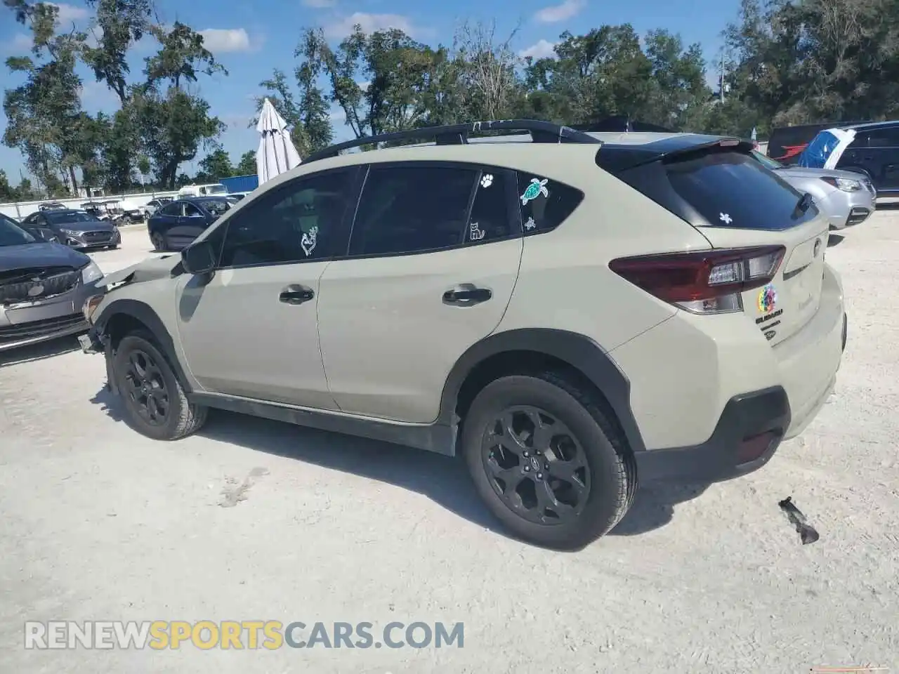 2 Фотография поврежденного автомобиля JF2GTAPC2P8239297 SUBARU CROSSTREK 2023