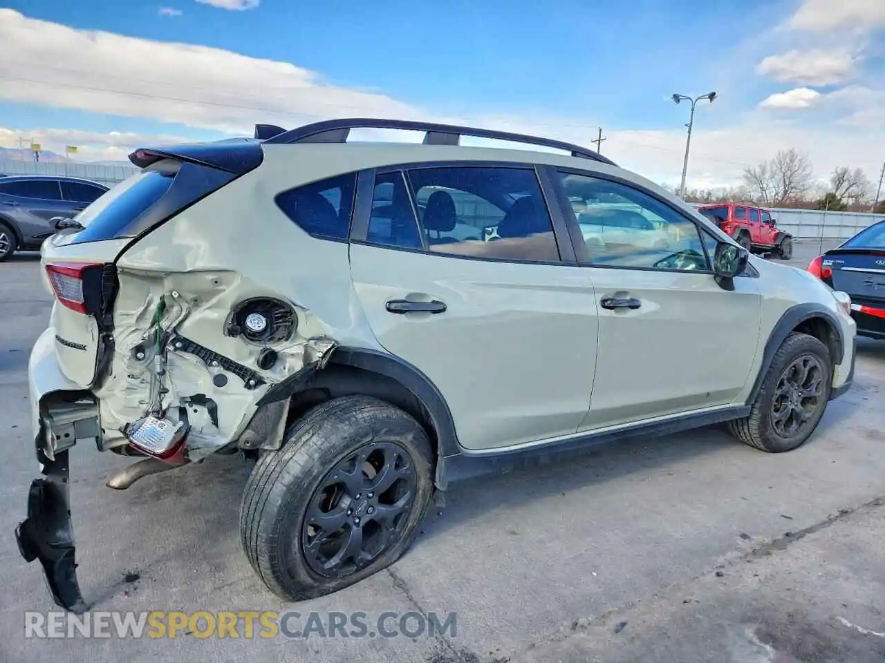 3 fotografías del automóvil dañado JF2GTAPC2P8269612 SUBARU CROSSTREK 2023