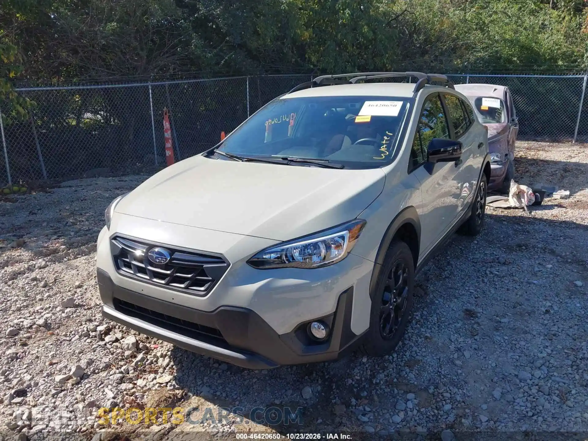 2 Photograph of a damaged car JF2GTAPC2P8280593 SUBARU CROSSTREK 2023