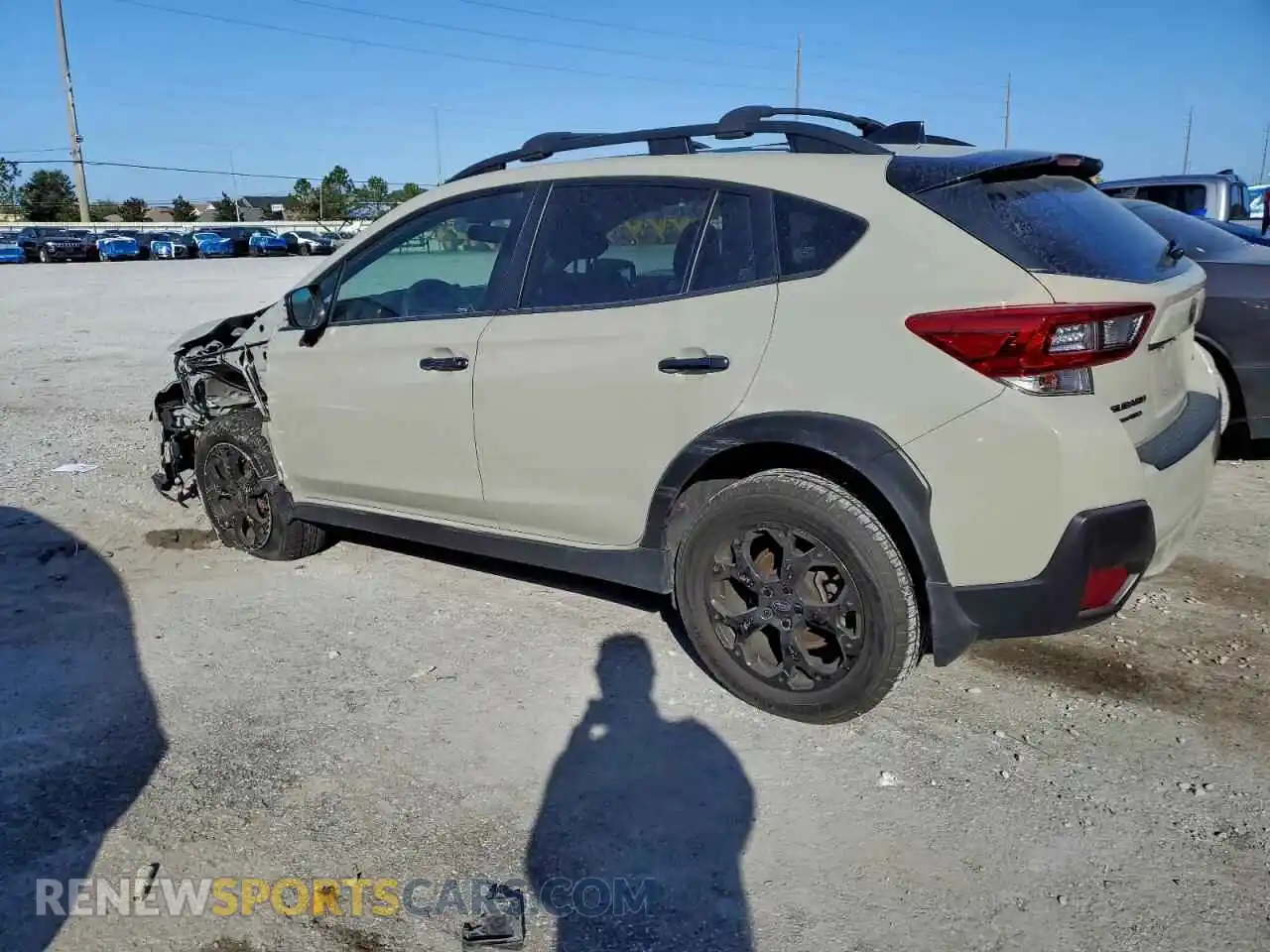 2 Photograph of a damaged car JF2GTAPC3P8303492 SUBARU CROSSTREK 2023