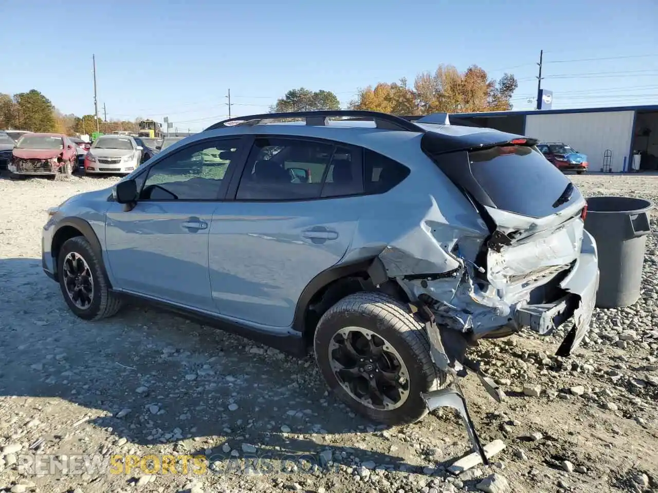 2 Photograph of a damaged car JF2GTAPC4P8201764 SUBARU CROSSTREK 2023